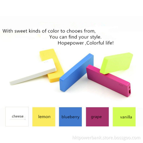 Candy Color Power Bank
